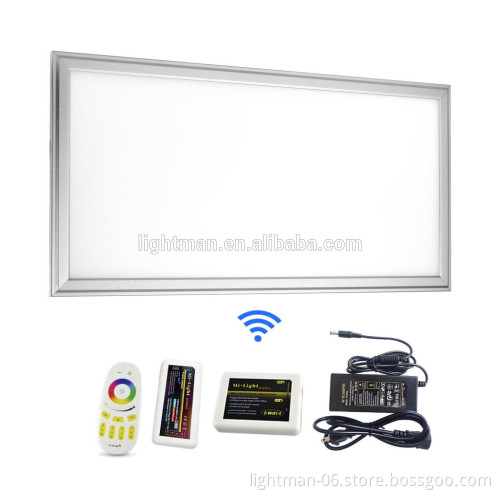 Grid Mounted 54W 12V SMD5050 1200x600 RGB LED Panel DMX